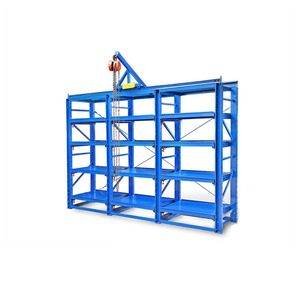 Sistema de estante de almacenamiento de acero ajustable de diseño industrial Estantería de palés de almacén alto con estanterías de remache y estantes apilables - Product Image 5