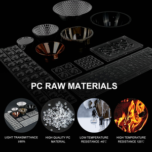定制手电筒泛光灯光学反射器，用于led灯泛光灯罩出厂价格 - Product Image 5