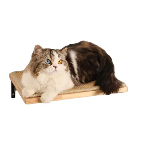 Party decoration Cat Shelves Shelf Cat Platform Climber for Wall Wooden Cat Step Wall Furniture