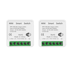10A fai da te Tuya WiFi interruttore intelligente interruttore relè <span class=keywords><strong>Timer</strong></span> di alimentazione energetica con Mini modulo relè interruttore intelligente con Alex