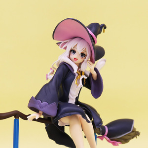 19cm Anime Peripherals Wandering <strong>Witch</strong> the Journey of Elaina Collectible Desktop Ornaments Figures