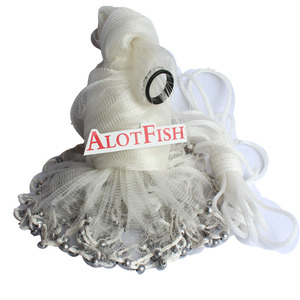 Rete per colata a mano rete da pesca rete da lancio con coulisse - Product Image 1
