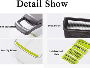 Quality Best Selling <strong>Multi</strong>-Function Kitchen Tools Vegetable <strong>Cutter</strong> Online 16 in <strong>1</strong> Multifunctional Vegetable <strong>Cutter</strong>