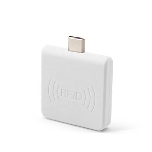 Lector de tarjetas RFID de identificación de proximidad para teléfono inteligente Android, lector de tarjetas micro USB tipo c portátil de 125khz - Product Image 1