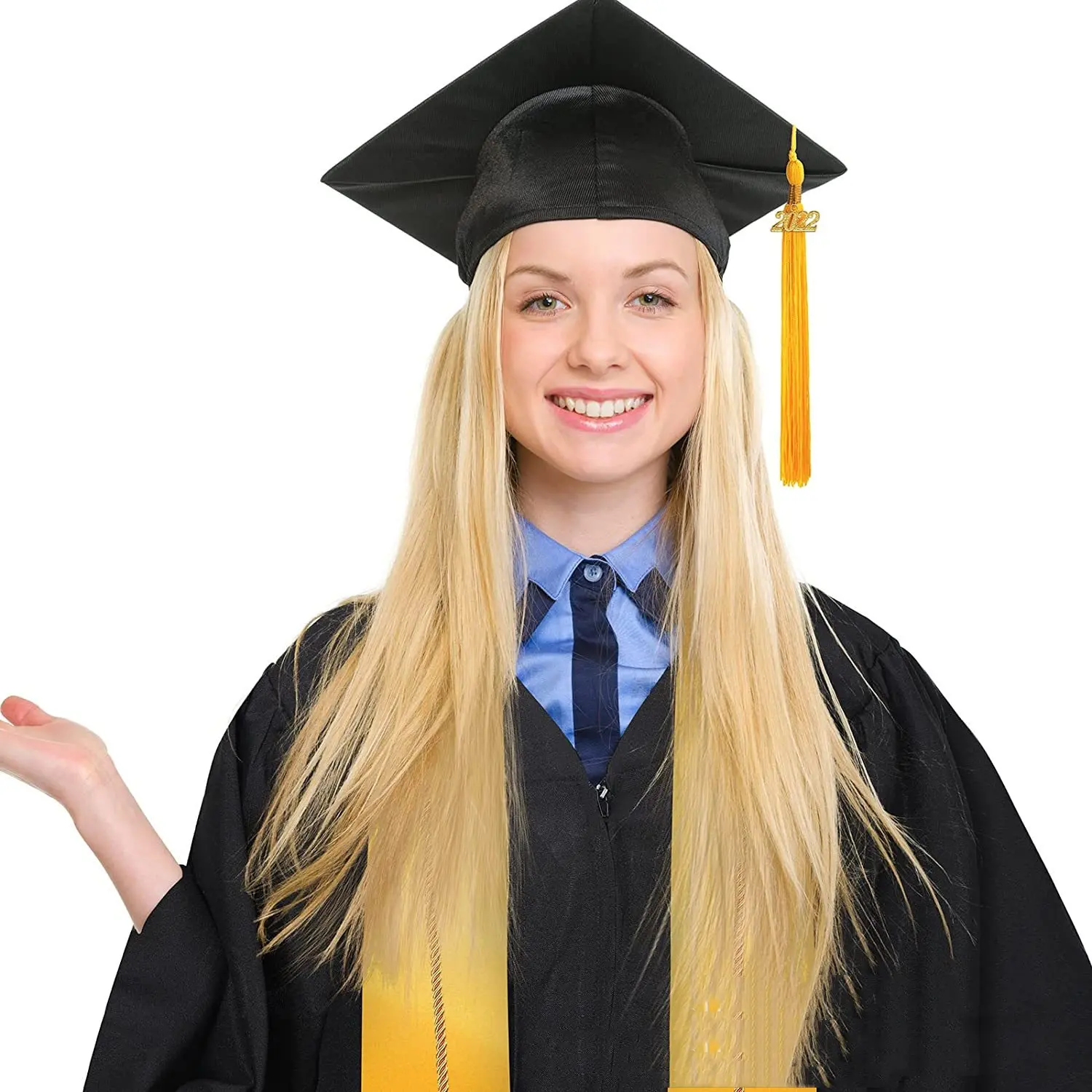 大人の高校と卒業のための学士号のマスターのための2024タッセルでホット販売高品質卒業マットキャップをカスタマイズする