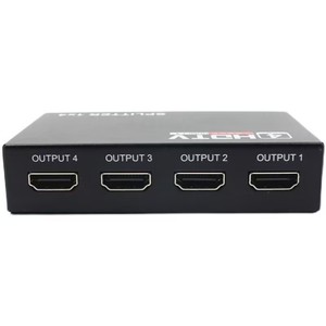 Multiple Duplicate 1X4 1 In 4 Out 1080P Amplificador repetidor de 4 puertos Divisor de audio y video