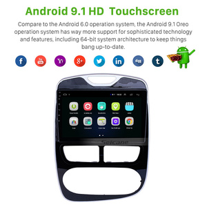 HD dokunmatik ekranlı 10.1-11.0 Renault Clio dijital/Analog için 2012 inç radyo Android 2016 GPS navigasyon Stereo radyo - Product Image 3