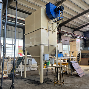 PV pannelli fotovoltaici sistema di riciclaggio alluminio metallo vetro particelle di silicio polvere di selezione di riciclaggio