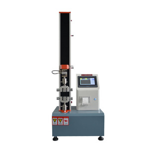 高精度デジタル引張試験機シングルコラムタッチスクリーン220V電子スチール機器ラボ圧縮 - Product Image 1