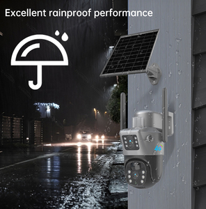 Cctv הלילה visio 128g מצלמה מערכת אבטחה זיהוי גוף האדם 4g SIM lte אנרגיה סולארית מעקב מצלמה עם חיישן תנועה