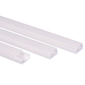 PVC kanal plastik kablo kanalı toptan elektronik kablo kanal aksesuarları kablolama için <span class=keywords><strong>Truking</strong></span> uydurma