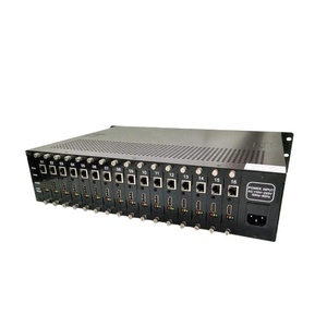 16-Channel H.265 HEVC HLS per IPTV Streaming Encoder Full HD SDI RTMP Encoder Live per gli alberghi Radio e apparecchiature di trasmissione TV - Product Image 2