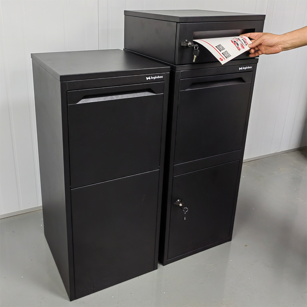 3009 Parcel Box With Independent Letter Box