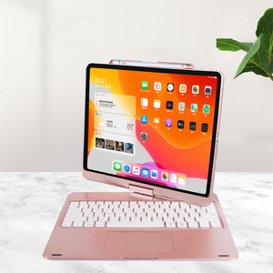 兼容iPad Pro 12.9英寸旋转触摸蓝牙键盘外壳第10代键盘平板电脑外壳的2024 - Product Image 2