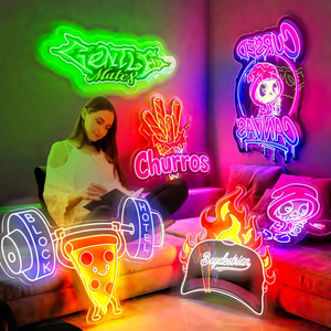 LC hiện đại tùy chỉnh Neon dấu hiệu LED UV in Acrylic ủng hộ bền ngoài trời Neon dấu hiệu cho khách sạn - Product Image 4