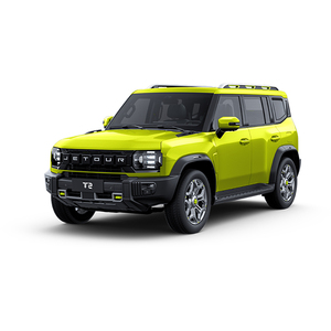 2024 yeni siyah araba Jetour T2 gezgin benzin LED elektrikli deri Turbo koyu çok fonksiyonlu ACC otomatik Suv 4x4 R20 Euro VI - Product Image 6
