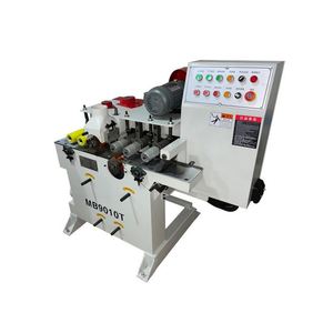 Máquina automática para hacer palos redondos con mango de escoba, barra de fregona, varilla de espiga de madera, formación y fresado, máquina de hilo de madera de doble cara - Product Image 2