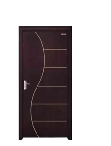 モダンドアWPC木製ドアインテリア住宅用浴室防水表面仕上げサンプルデザインドア - Product Image 6