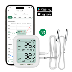 <strong>Remote</strong> <strong>Monitoring</strong> &amp; Intelligent Linkage Wireless Temperature and Humidity <strong>Data</strong> <strong>Logger</strong>, Temperature and Humidity Sensor Bluetooth - Product Image 1