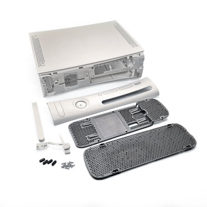 Xbox360ゲームコンソールアクセサリー用交換用ブラック/ホワイトケースカバー保護ハウジングシェル - Product Image 6