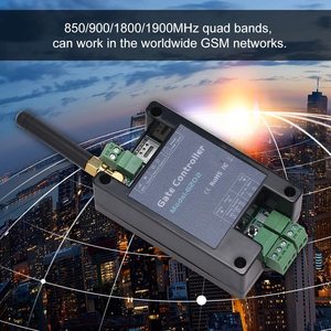 Умный GSM Открыватель ворот Реле Переключатель дистанционного управления дверной доступ беспроводной Открыватель двери по бесплатному звонку 850/900/1800/1900 мГц - Product Image 5
