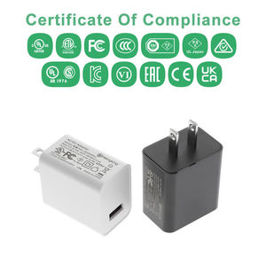 USB a <strong>Port</strong> Portable Charger with US Plug 5V 2A 100-240V/0.4A <strong>Input</strong> <strong>Output</strong> Power 10W OTP &amp; OVP Protection for Phone Radio Speaker - Product Image 3