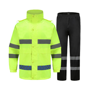 High Quality Ultralight Oxford Cloth Waterproof Adult Split Suit Raincoat With <strong>Reflective</strong> - Product Image 2