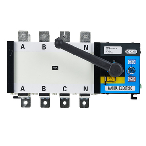 Manhua MATYS-400/4 P 400A 220VAC 60HZ PC sınıf 4 kutup 3 fazlı ATS çift güç otomatik Transfer anahtarı - Product Image 2