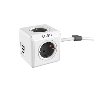OEM ODM función inteligente 5 vías eléctrico UE móvil Multi enchufe Cubo de alimentación para la venta - Product Image 6