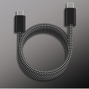 新设计的USB C至C 100W磁性快速充电器电缆适用于iPhone 15小米100W USB A至C数据充电电缆适用于三星 - Product Image 1