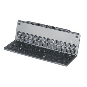 Teclado Bt plegable de diseño Popular, función múltiple, pequeño, delgado, recargable, teclado Blue Tooth - Product Image 2