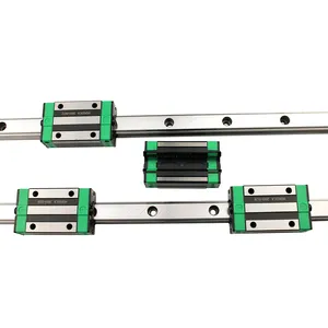 Riel lineal de guía cuadrada HGR20 15, 2 uds., cualquier longitud + 4 HGHCA/carro de bloque deslizante para grabado de enrutador - Product Image 1