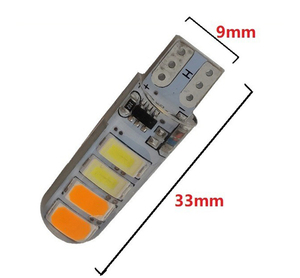 T10 Silicone 5630 8 <strong>Light</strong> Two-color Flash <strong>Light</strong> Decode Width <strong>Lights</strong> T10 Canbus - Product Image 2