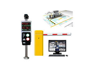 Cámara DE SEGURIDAD IP con sistema LPR HD de 2MP con sensor CMOS de matrícula de visión nocturna compatible con tarjeta de memoria y almacenamiento de datos NVR - Product Image 4