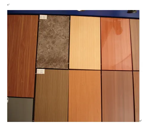 Panel compuesto de aluminio con textura de madera certificada CE
