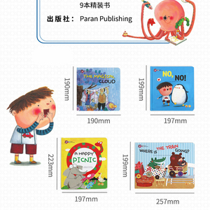 ハードカバーカスタム子供早期教育学習ABC単語子供のためのカラフルな印刷本 - Product Image 3