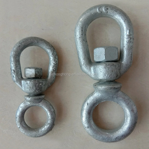 Chúng tôi giả mạo đôi đã kết thúc xoay mắt móc <span class=keywords><strong>g401</strong></span> mạ kẽm mắt để mắt ahchor xoay vòng vòng nối chuỗi xoay - Product Image 6