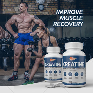 OEM ODM แคปซูล Creatine ก่อนออกกำลังกายสร้างการเพิ่มน้ำหนักกล้ามเนื้อให้แคปซูล Creatine monohydrate ที่ให้พลังงาน - Product Image 3