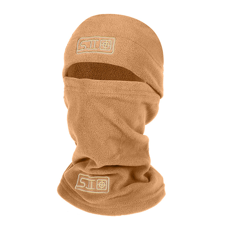 Khaki (two-piece set - hat and scarf)