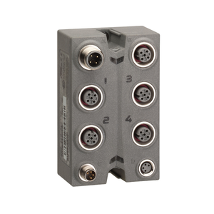 IP67-Erweiterungsmodul 2 Kanäle 0-20mA Analoge in gänge Ausgänge 12 Genauigkeit M12-Anschluss Sch-neider-SPS Neu & Original TM7BAM4CLA - Product Image 1