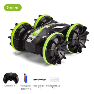 Ferngesteuerter Panzer für Kinder, Spielzeugauto mit Beleuchtung, Stunt-Rollen, inklusive Ladegerät - Product Image 6