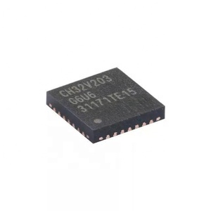 MCU IC Chip Original integrierte Schaltung CH32V203G6U6 QFN-28 RISC-V Core 32-Bit-Mikrocontroller - Product Image 1