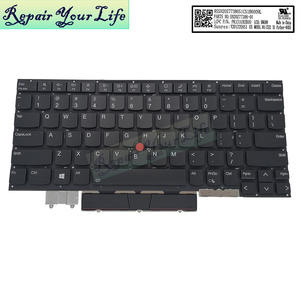 Backlight US Laptop <strong>Keyboard</strong> for Lenovo ThinkPad X1 Carbon 5th 6th 7th 8th 9th 10th SN20Z77386-01 PK131U82B00 V201220AS1 CS21 X1