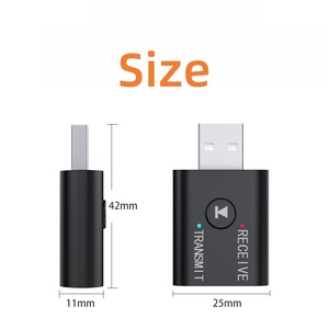 5.0 2合1接收和传输USB适配器，带3.5母 - Product Image 2