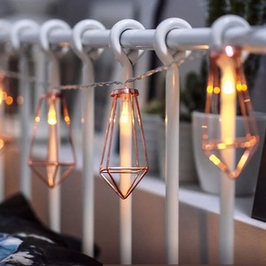 Eisen LED Lampe <span class=keywords><strong>String</strong></span> Warmweiß IP65 Bewertet für Outdoor-Festivals Partys Dekorationen USB Batterie betriebenes Wasser tropfen Design