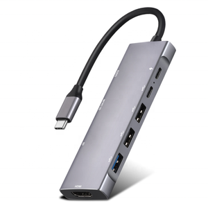 c型多端口适配器多Usb 31集线器3.0 Usb C集线器9合1 Dex站3.5毫米音频9合1 Usbc适配器 - Product Image 2