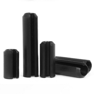 M6 M8 M16 INOX <strong>Stainless</strong> Steel Coiled Spring <strong>Pin</strong> Black Electrophoresis Slotted <strong>Headless</strong> Design SUS201 SUS304 SUS316 SUS430