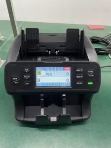 SH-27P 4.3 pollici Touch Screen professionale doppio contatore Bill CIS con rilevamento UV/MG e Display TFT | Modello canadese Market