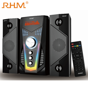 RHM-Altavoz subwoofer de 3,1 canales, altavoz multimedia activo con alimentación USB para ordenador, canales