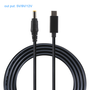 1M 2M 5m长度定制DC至USB C型电源适配器转换器笔记本电脑电源连接器DC公至USB C公适配器 - Product Image 2